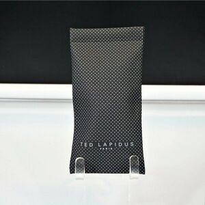 Ted Lapidus Paris Eyeglass Case Vintage 60s Soft Slip In Spring Closure 7 In NOS